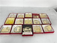 Nations Treasures gold over brass ornaments