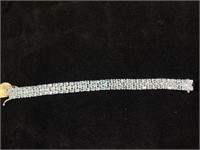 Sterling Blue Topaz Bracelet