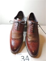 Men's New Stacy Adams Cognac Baxley Dress Shoes