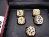 Dallas Cowboys Super Bowl Ring Replica Set