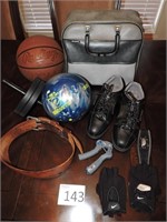 Bowling Ball, Basketball, Work Out Accessories