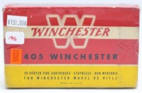 20 Rd Collector Box Of Winchester .405 Win Ammo