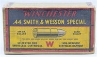 50 Rd Collector Box Of Winchester .44 S&W SPL