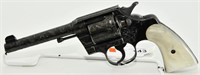 Engraved Colt Officer's Model Revolver .38 Special