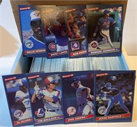 LOT OF 400 1986 DONRUSS TRADING CARDS