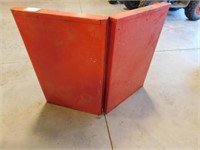 Red Folding Peg/Key cabinet