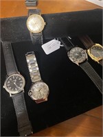5 ASSORTED MENS WRIST WATCHES