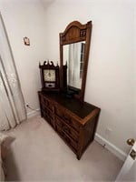 Vintage dresser and mirror only