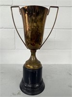 1958 Vtg brass trophy Rexall Drug valedictorian