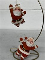 Mcm Santa Claus Christmas Ornaments Vintage 1960’s