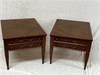 Lot of 2 MCM end tables
