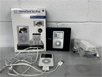 30Gb apple iPod and dock untested