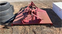Red mower is a 5ft 3pt rotary mower