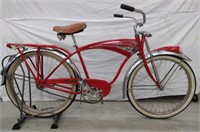 1950 Schwinn Red Phantom Bicycle