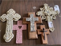 Assorted Wall Mounted Crosses
