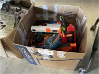 Box of Small Nerf Guns