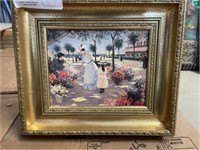 1 Framed Painting 15 1/2" X 14 1/2"