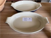 2 Ceramic Cooking Dishes