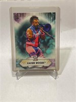 Xavier Woods Numbered Card