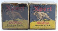 2 Collector Boxes of Western Xpert 20 Ga