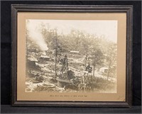 Civil War Era Photograph Bull Run Oil Creek 1864