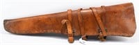 Unmarked Leather Rifle Scabbard