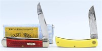 2 Collector Case XX Folding Pocket Knives