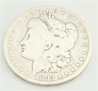 1893-CC Early Morgan Silver Dollar Carson City