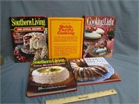 Lot of 5 Cooking Recipe Books