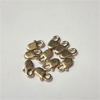 10 pcs 14kt Gold Filled Lobster Clasps