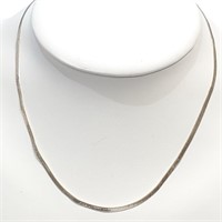 .925 Silver Serpentine Chain / Necklace 16"
