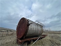 Large Fuel Tank 20ft L Holds 216 Barrels