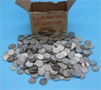 $135 FACE VALUE IN SILVER QUARTERS, ALL 1964 &