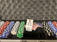 Poker Chip Set w/ Hard Case