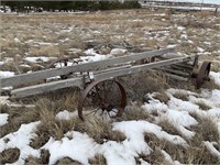 Antique Wagon Iron Wheels
