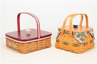 Longaberger Basket Collection Auction