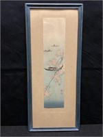 Japanese Woodblock Print Shado Koho Cherry