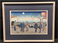 Japanese Woodblock Print Hiroshige Utagawa, The