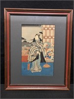 Japanese Woodblock Print Utagawa Kuniteru II