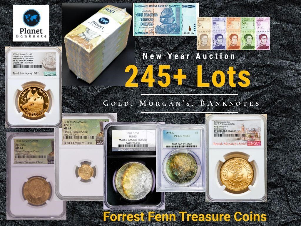 Planet Banknote Super New Year Auction