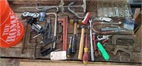 Tools pipe wrench hammers clamps cutters more