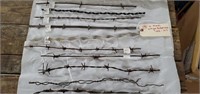 10 strands antique barbed wire 1879-1917