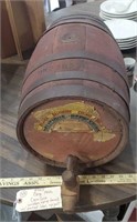 Rare antique Coca Cola syrup barrel original label
