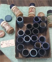 23 old Edison phonograph cylinder records 1900s