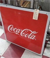 Old 30x30 porcelain Coca Cola table top