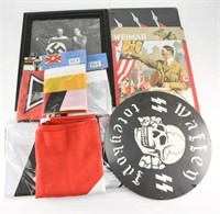 Lot #2349 - (6) German Reproduction flags to