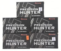 Lot #2350 - 5 Boxes of Hornady Precision Hunter