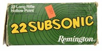 Lot #2398 - 500 Rds +/- of Remington Subsonic