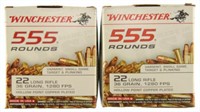 Lot #2561 - 1110 Rds +/- of Winchester .22 LR