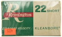 Lot #2599 - 500 Rds +/- of Remington .22 Short